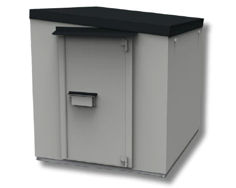 Containerhvelv 10 fot Grade V med to-fløyet dør Grade VI