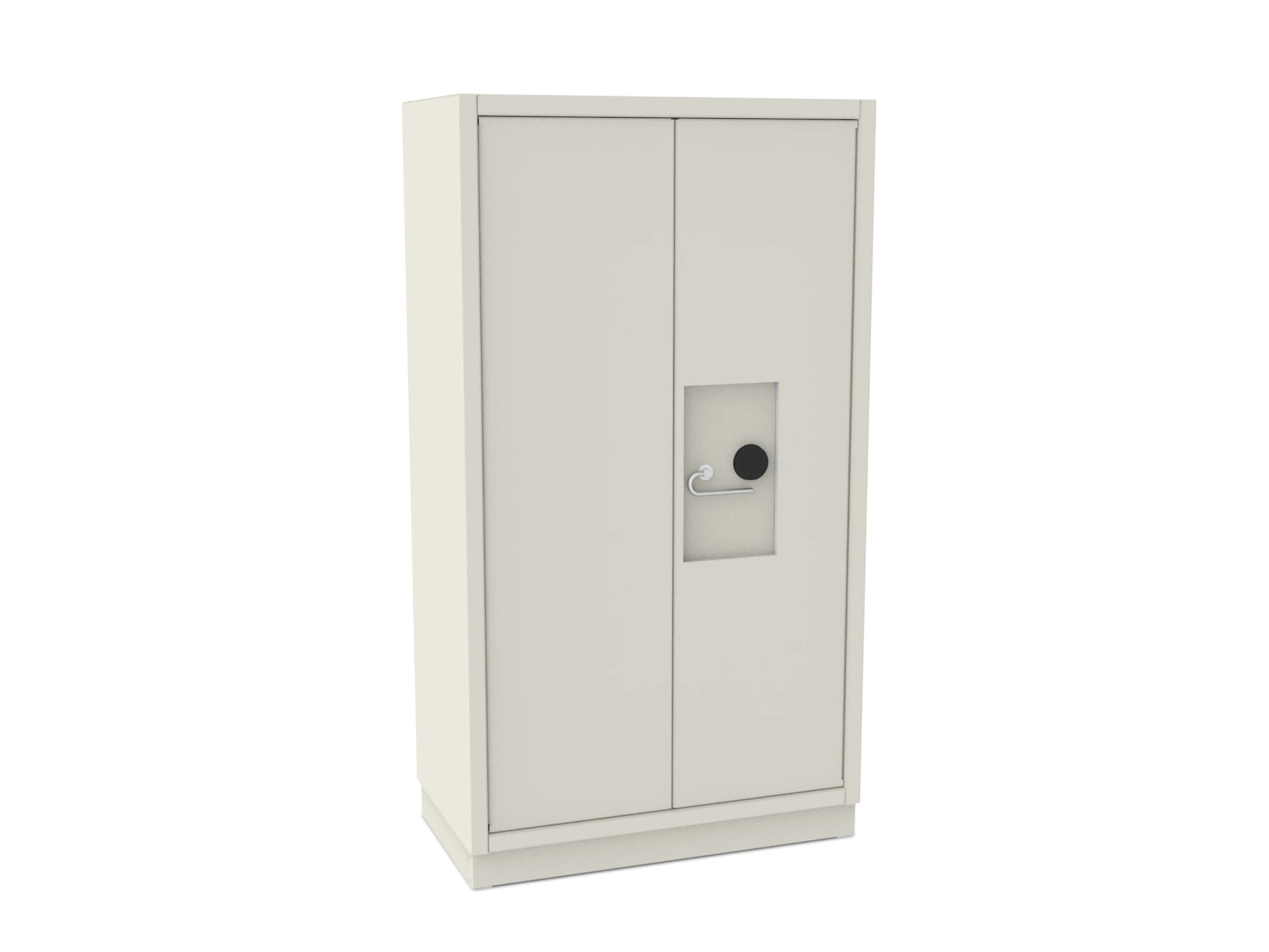 Security cabinet with recessable doors RSK 1900/2